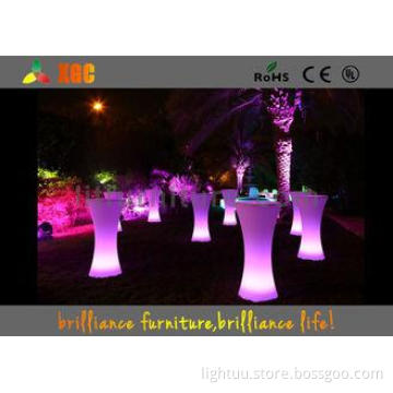 RGB Rechargeable LED Lighting Furniture , High top LED Cock